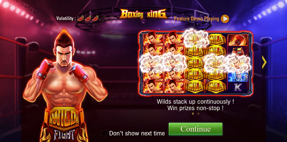 Boxing King, Jili Slots, slots online, prêmios, jogos de cassino